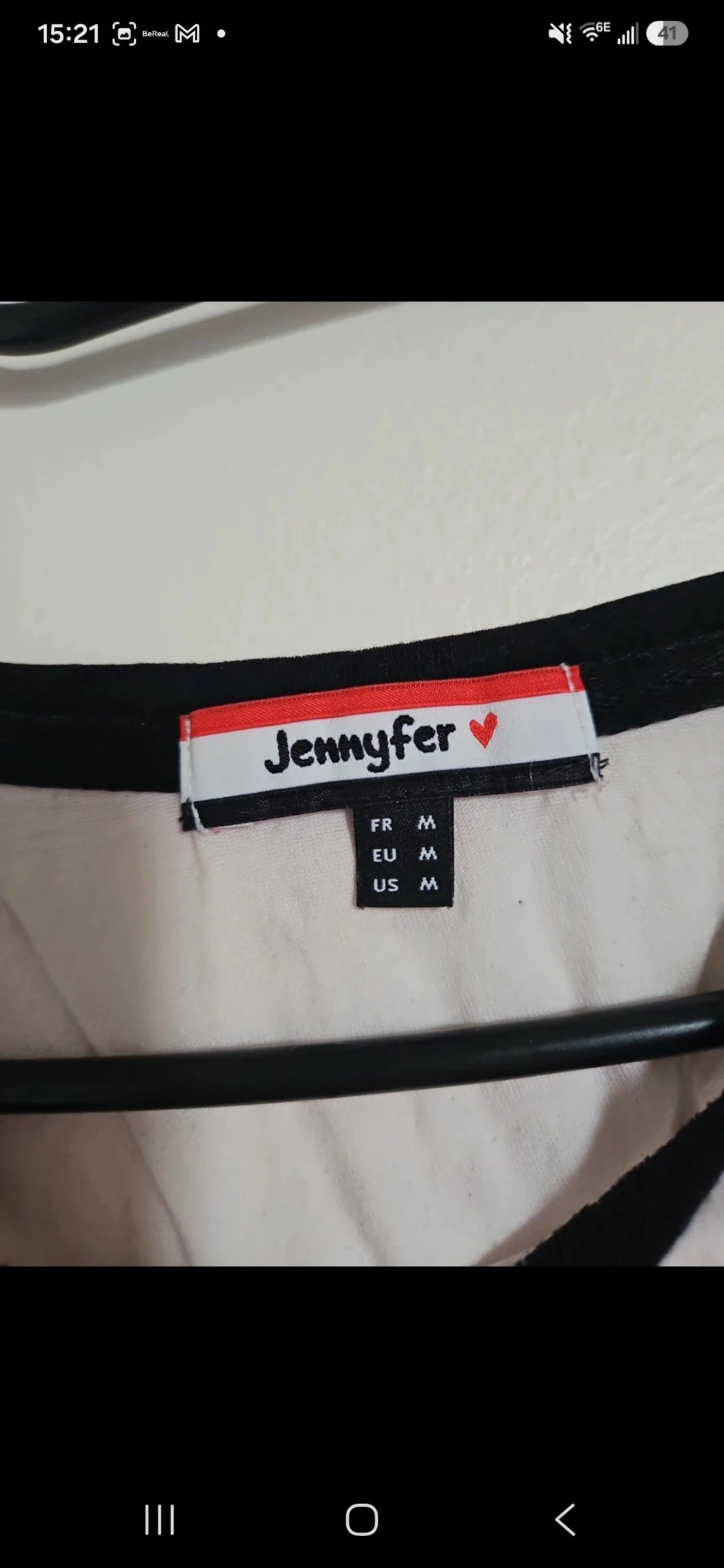 Top cropped tricolor tamanho M jennyfer – photo 3